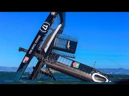 Rescuing A Giant Catamaran | Oracle Team USA Capsize Aftermath