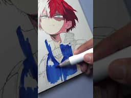 How to draw Todoroki - full Version