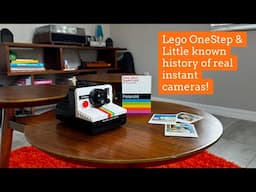 Lego Polaroid OneStep Camera & Little tid-bits & facts about Polaroid History!