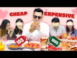 | Guess the Price | Cheap vs Expensive Food |