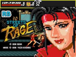 1991 [60fps] GEN Streets of Rage Blaze NoSpecial Hardest Nomiss ALL