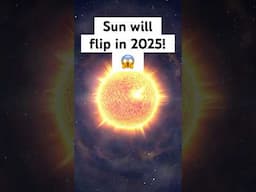 Should WE be WORRIED about the SUN in 2025?! #space #astronomy #sun #nasa #science #shorts