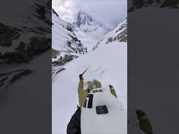 Ski Mountaineering is INCREDIBLE! 😲 #shorts