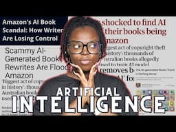 the ethics of AI in book publishing, its impact on literature, AI book scandals, Amazon fraud + more