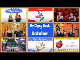 Learn English - My Class Book - Pre 2 - October - Halloween Episode!