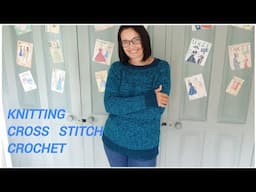 Knitting  Cross Stitch  Crochet & Books My September