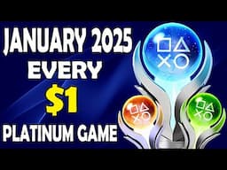 Every $1 Platinum Game of January 2025 - Any Game Worth Playing? 🤔