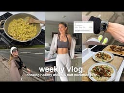 SPEND A PRODUCTIVE FEW DAYS WITH ME | healthy recipes, half marathon prep