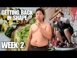 WEEK 2 EATING & WORKOUTS VLOG // Weight and Fat Loss Update