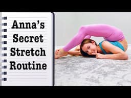 I Found the EXACT Stretch Routine I did to get Flexible