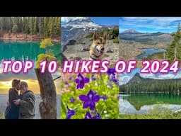 My FAVORITE Hikes From 2024 | Oregon's Epic Mountain Views, Alpine Lakes & Wildflower Meadows!