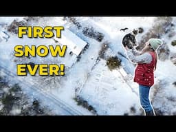 Our Farm’s FIRST Snow Day! (Calico Cow Acre Homestead)