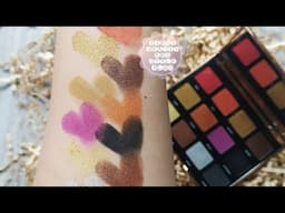 Teviant Queen Eyeshadow Swatches Unboxing