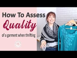 How to assess quality of a garment