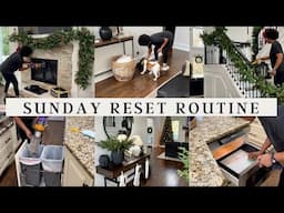 SUNDAY RESET ROUTINE | DEEP CLEANING MOTIVATION + HOME MX ROUTINE #sundayresetroutine