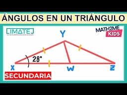 E11 Ángulos en un triángulo | LIMATEJ Secundaria 2023 | Concurso de Matemáticas