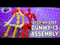 New Version 1 Dummy 13 How to assemble - Step by Step - and Speedrun challenge!