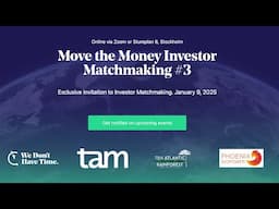 Move the Money Investor Matchmaking #3: Restore Habitats and Advancing Bioenergy Efficiency