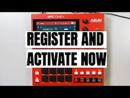 How to Register MPC One Plus and Activate Plugin!