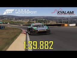 FIRST 1:39 at Kyalami in Forza GT | Audi R8 LMS | Forza Motorsport Featured Multiplayer