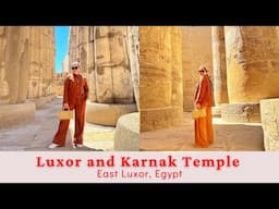 FIRST DAY IN LUXOR EGYPT 🇪🇬 | WE VISITED LUXOR AND KARNAK TEMPLE