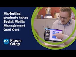 #myncstory - Marketing graduate Andy Young takes Social Media Management Grad Cert.