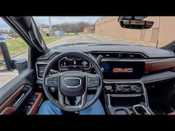 2025 GMC Sierra 2500HD Denali Ultimate - POV Test Drive (Binaural Audio)