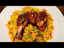 Peri peri Chicken with spicy African rice using Ninja Speedi