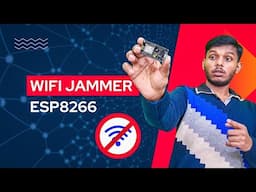 WiFi Jammer with Node MCU ESP8266 | किसी भी WiFi को बंद करें बस एक क्लिक पर