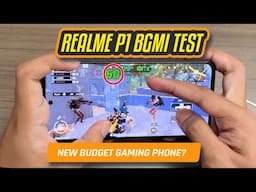 Realme P1 BGMI TEST | Dimensity 7050 🔥🔥