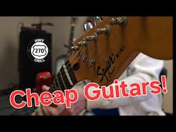 Do you play a cheap guitar?