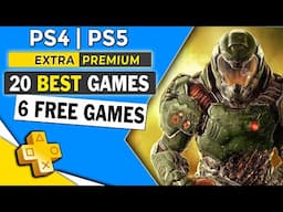 Top 20 PS Plus Extra & Premium Games This November 2024! (6 FREE GAMES)