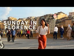 JUST A NORMAL SUNDAY IN FLORENCE | A day in my life in Florence Vlog