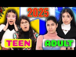 New Year - Teenager Vs Adult | Rich vs Normal | Anaysa