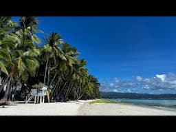 Tropical Beach Walk | White Beach, Boracay, The Philippines