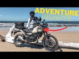 The Royal Enfield HIMALAYAN 450! Is it a good ADVENTURE bike?