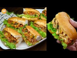 Ramzan Special Chicken Sandwich Recipe,Iftar Special Special Recipe by Samina Food Story