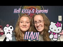 Hello Kitty and Kuromi TEMU haul!