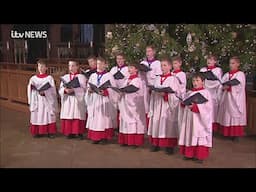 "Once in Royal David's City" | The  Boy Choristers of Ely Cathedral @ ITV News Anglia on 24/12/2020