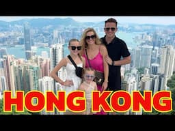 Sightseeing in Central Hong Kong | Victoria Peak Tram | Mid Level Escalators | China Vlog