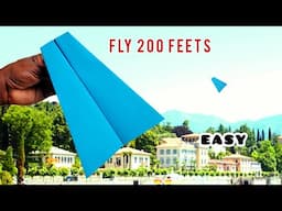 How To Make Easy Paper Rocket That Fly Far | Paper Rocket