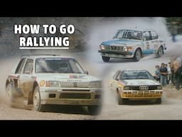 How to Go Rallying | Braking and Cornering