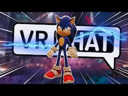 Sonic Is Too Fast For VRChat! - VRChat Funny Moments (Sonic The Hedgehog 3)