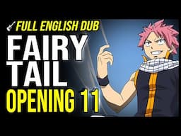 FAIRY TAIL opening 11 FULL ENGLISH DUB: "Hajimari no Sora"