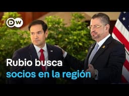 Rubio se reúne con el presidente de Costa Rica para discutir sobre migración, seguridad y comercio