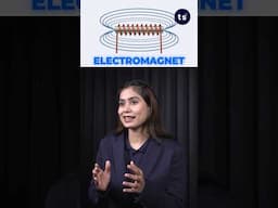 Solenoid vs. Bar Magnet: Electric Magnetism Explained🤯  #shorts #physics #experiment #facts #exam