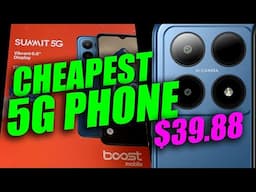 Best Cheap 5G Phone for $39.88 Summit 5G by Boost Mobile