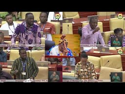 Speaker Pls I Want To Speak Twi.. Agogo MP Shock Parlmt As Afenyo Markin Clash Sam George, Zenator