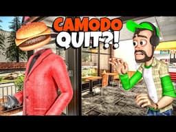 Camodo QUIT and Left Me Alone in Fast Food Simulator?!