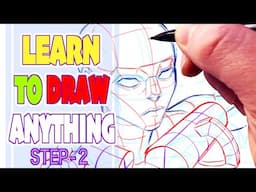 The Fastest Way To Get Better At Drawing! Step - 2 - How To Draw